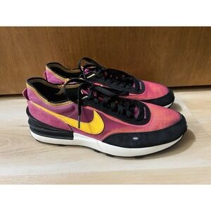 Nike Waffle One Active‎ Fuchsia Men's Size 10 Gold Black DA7995-600